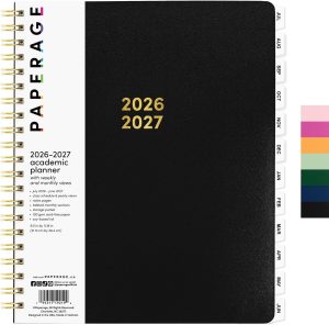 Home PAPERAGE Academic Planner, Weekly & Monthly Planner &