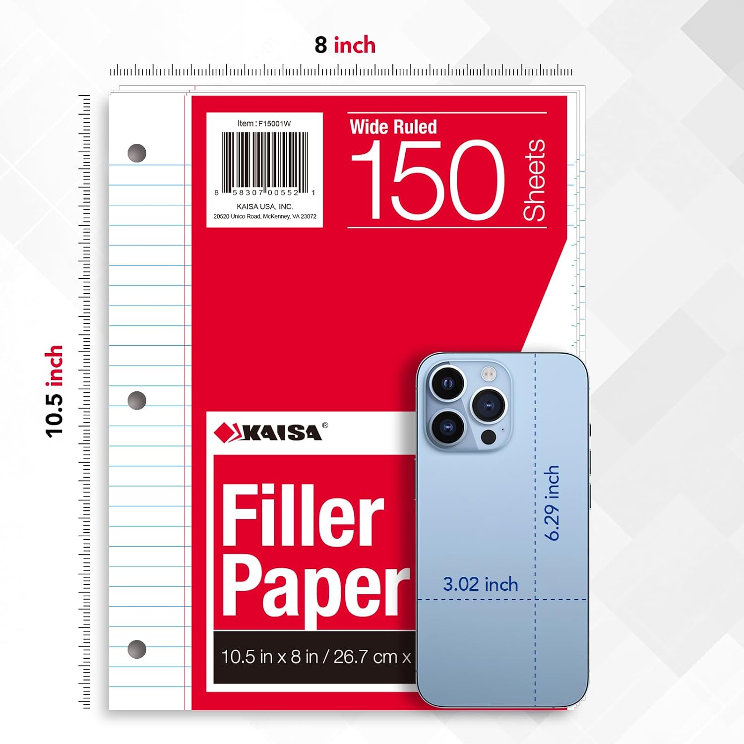 1785549465 kaisa wide ruled 3 hole binder paper 8x10.5 3x150 sheet packs.jpg