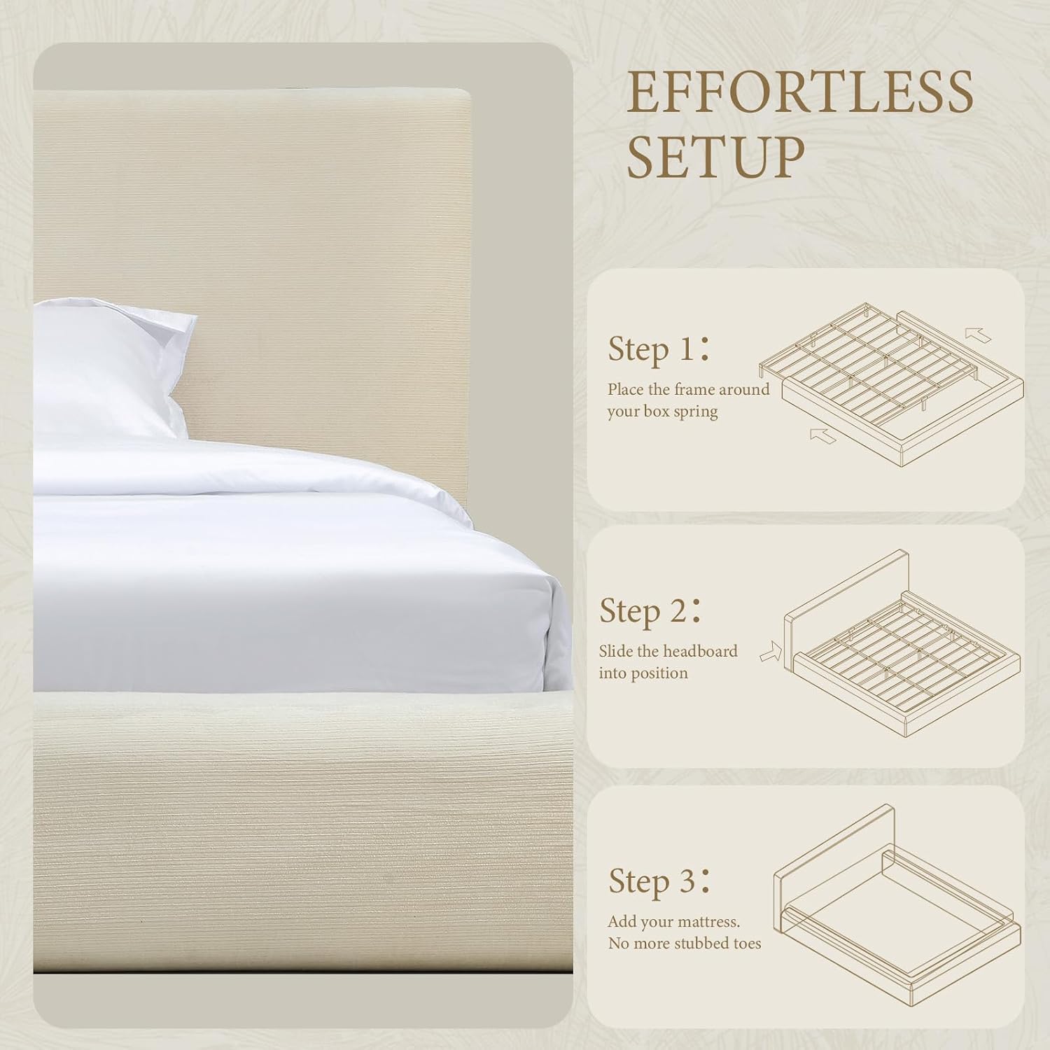 1785560768 king upholstered platform bed review padded chenille noise free no box spring easy.jpg