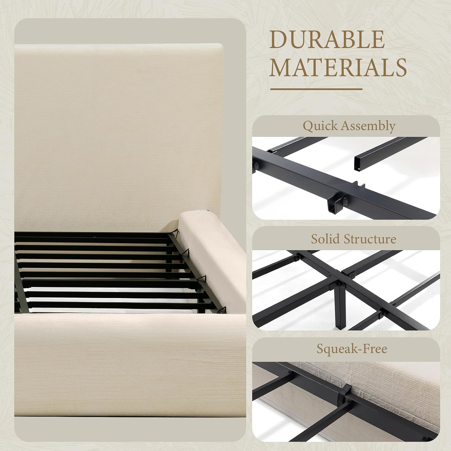 1785560769 king upholstered platform bed review padded chenille noise free no box spring easy.jpg