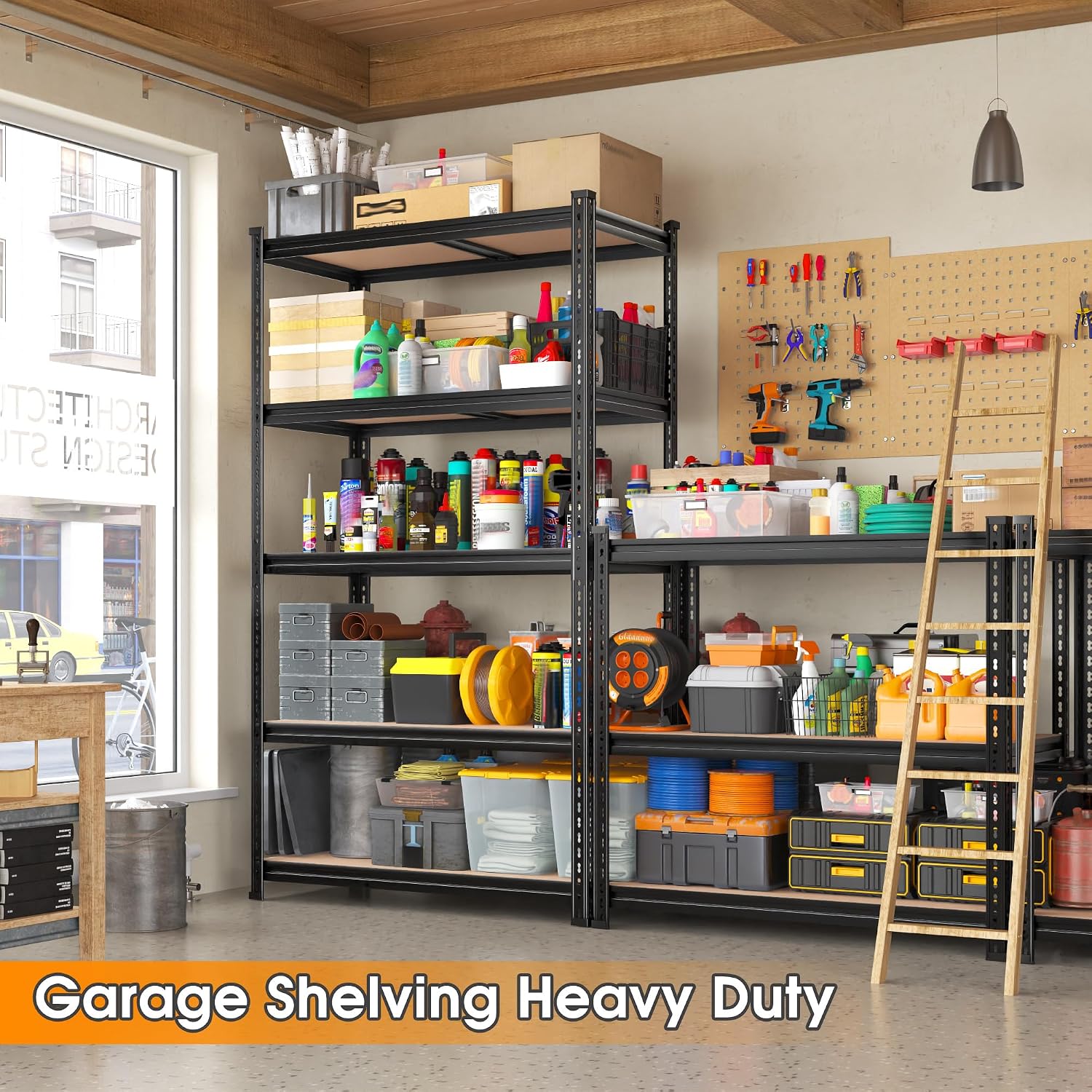 1785590811 reibii 2400lbs heavy duty 5 tier adjustable storage shelving review.jpg
