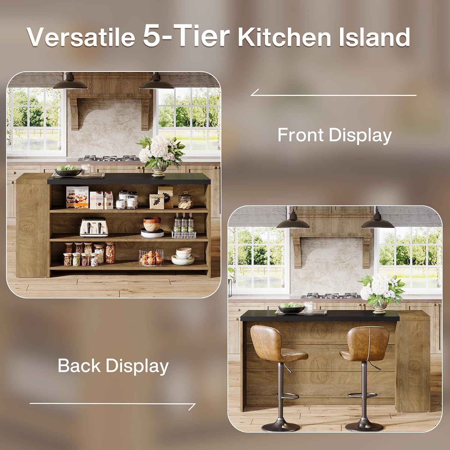 1785666348 tribesigns 55 farmhouse kitchen island storage coffee bar review.jpg