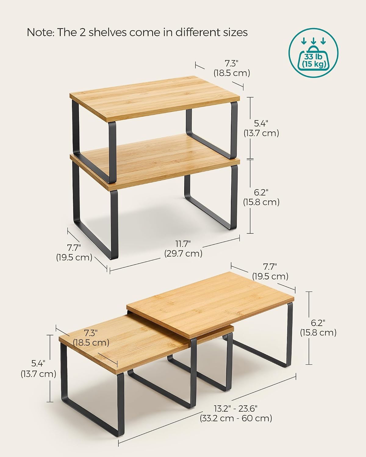 1785667076 songmics stackable kitchen organizer shelves 2 pack review.jpg
