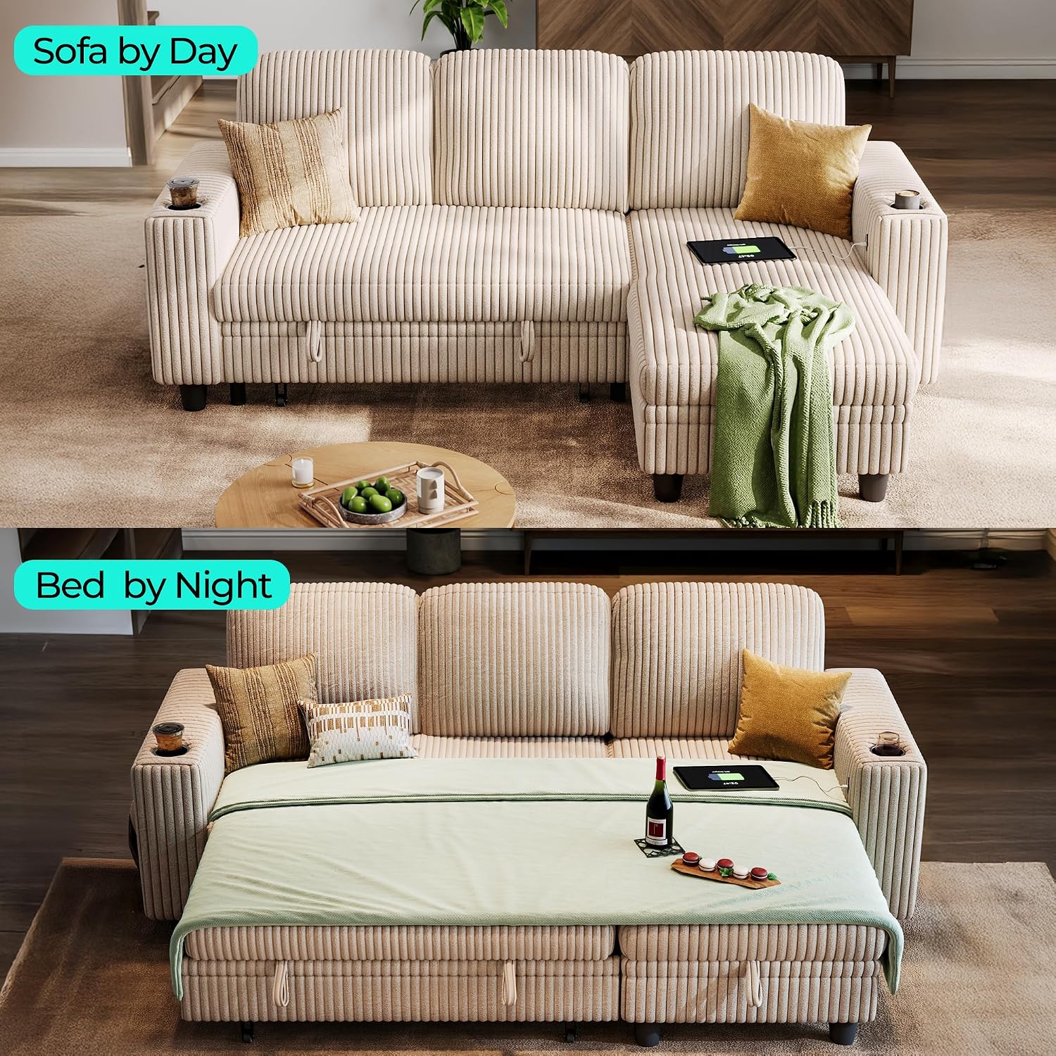 1785681109 linsy home 81 l shape beige corduroy sleeper sectional w storage review.jpg