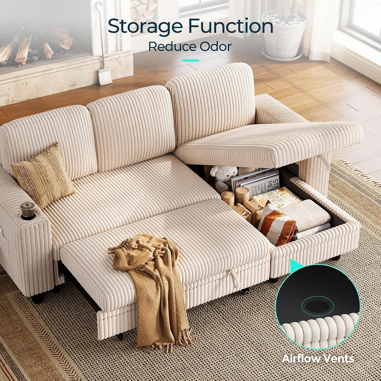 1785681111 linsy home 81 l shape beige corduroy sleeper sectional w storage review.jpg