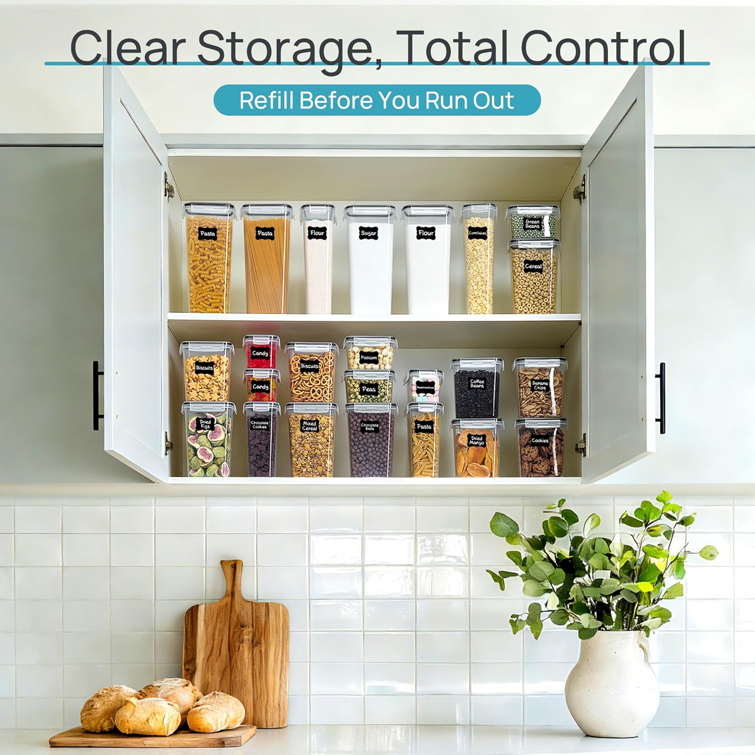 Vtopmart 24-pc Airtight BPA-Free Plastic Food Storage Review - Image 6