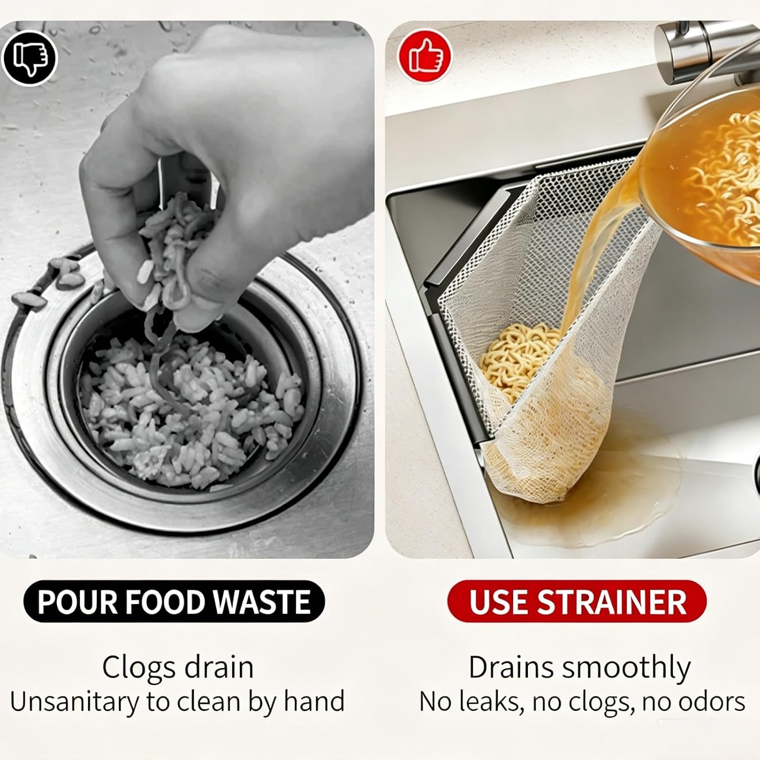Review: Grey Triangle Corner Sink Strainer + 100 Mesh Bags for Food Scraps - Image 7