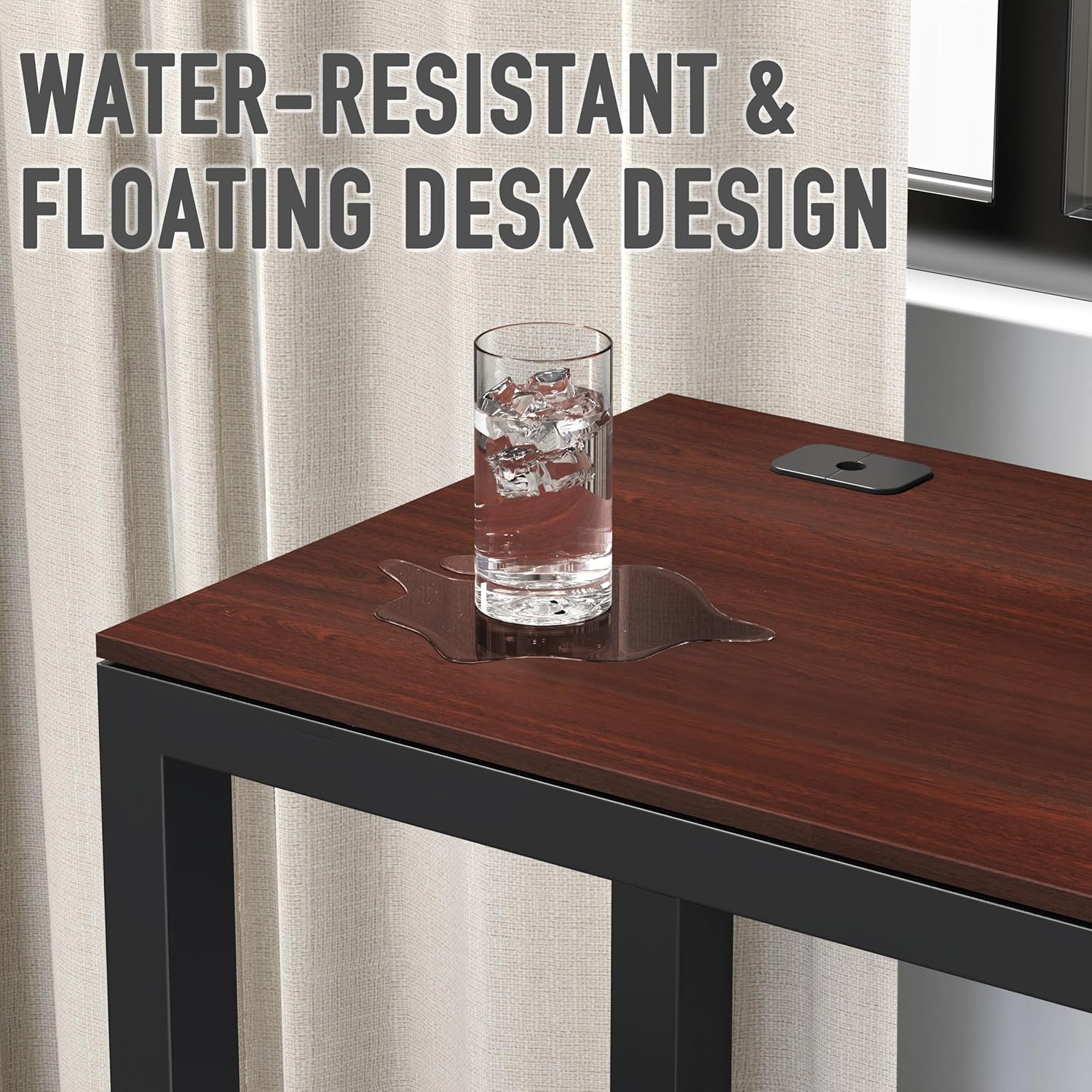 Review: SHW Commercial L-Desk with 10-Year Warranty (Cherry). - Image 5
