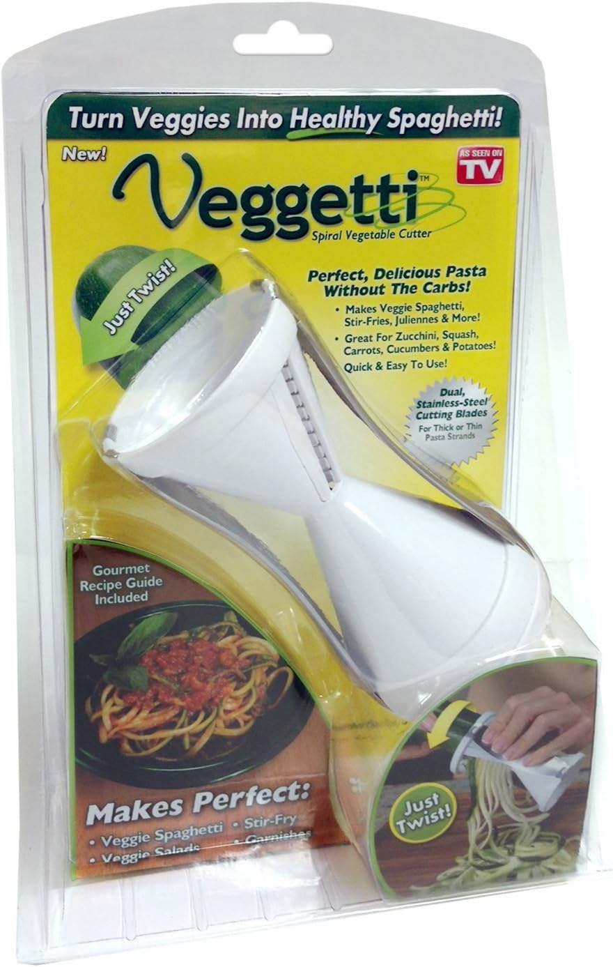 Veggetti Spiralizer Review: Dual Blade Makes Thick/Thin Veggie Noodles - Image 2