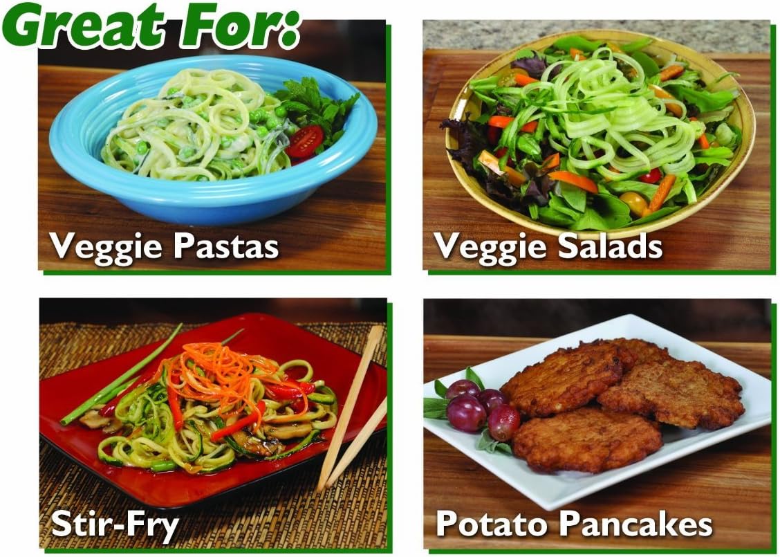 Veggetti Spiralizer Review: Dual Blade Makes Thick/Thin Veggie Noodles - Image 5