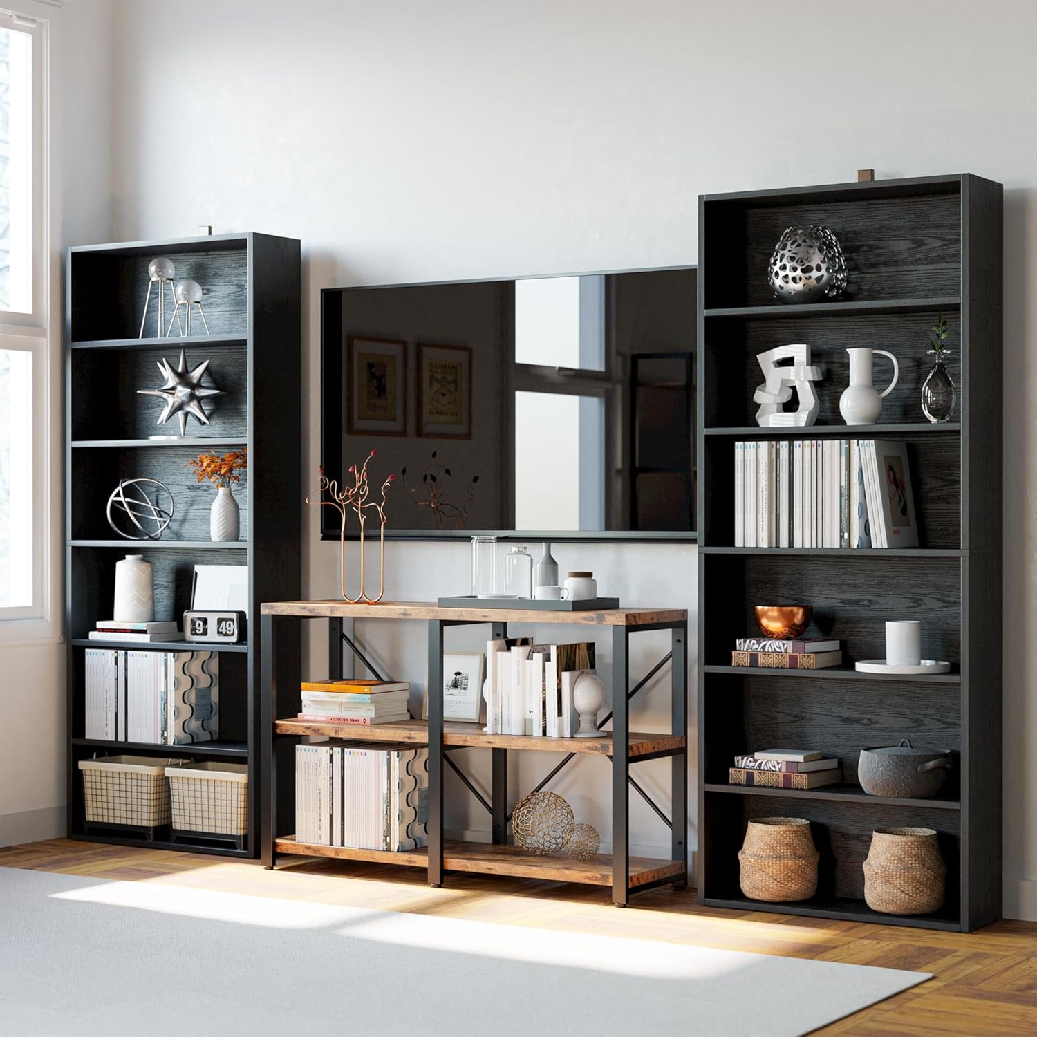 IRONCK 70-inch 6-Tier Bookshelf Review: Versatile Display Storage - Image 6