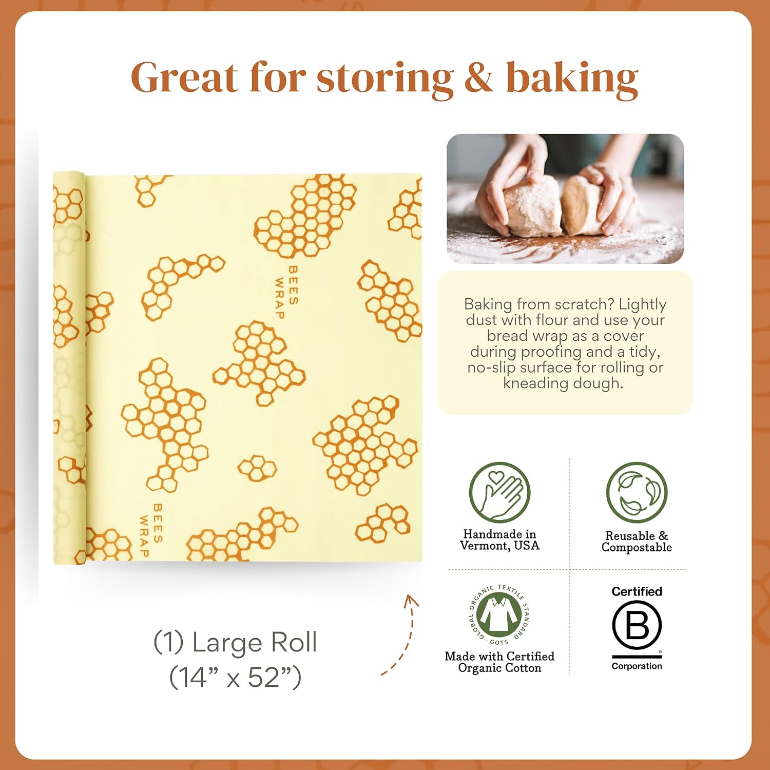 Bee's Wrap Review: Organic, Cut-to-Size Beeswax for Eco Food Storage - Image 3