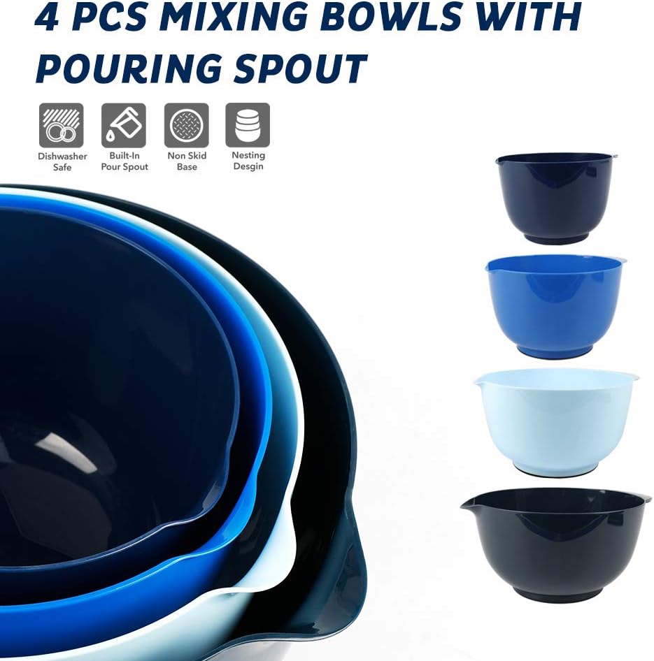 BoxedHome 4-pc Nesting Plastic Mixing Bowls Review: BPA-Free & Versatile - Image 2