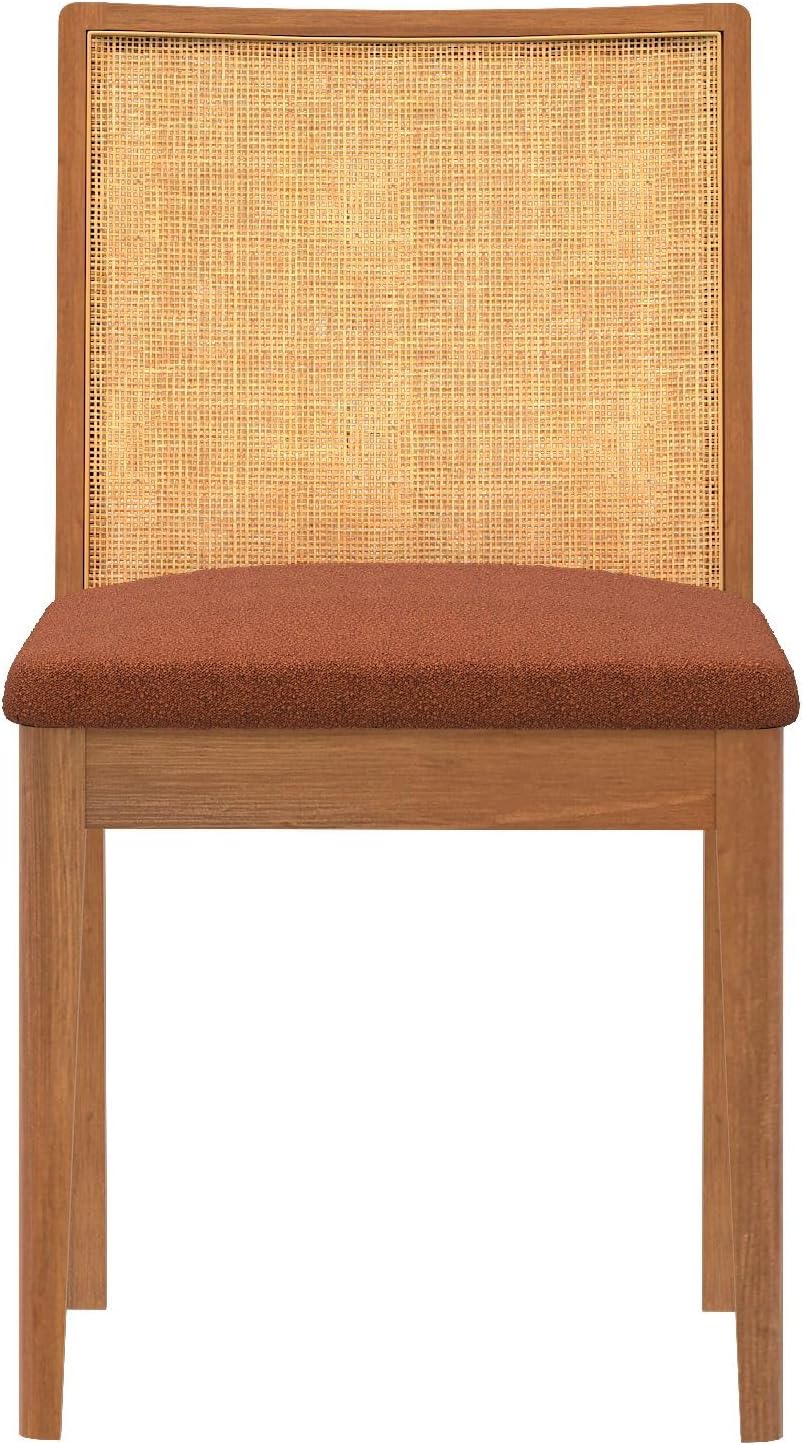 Elio Upholstered Dining Chair Review: Set of 4, Engineered Wood, Easy Assembly. - Image 4