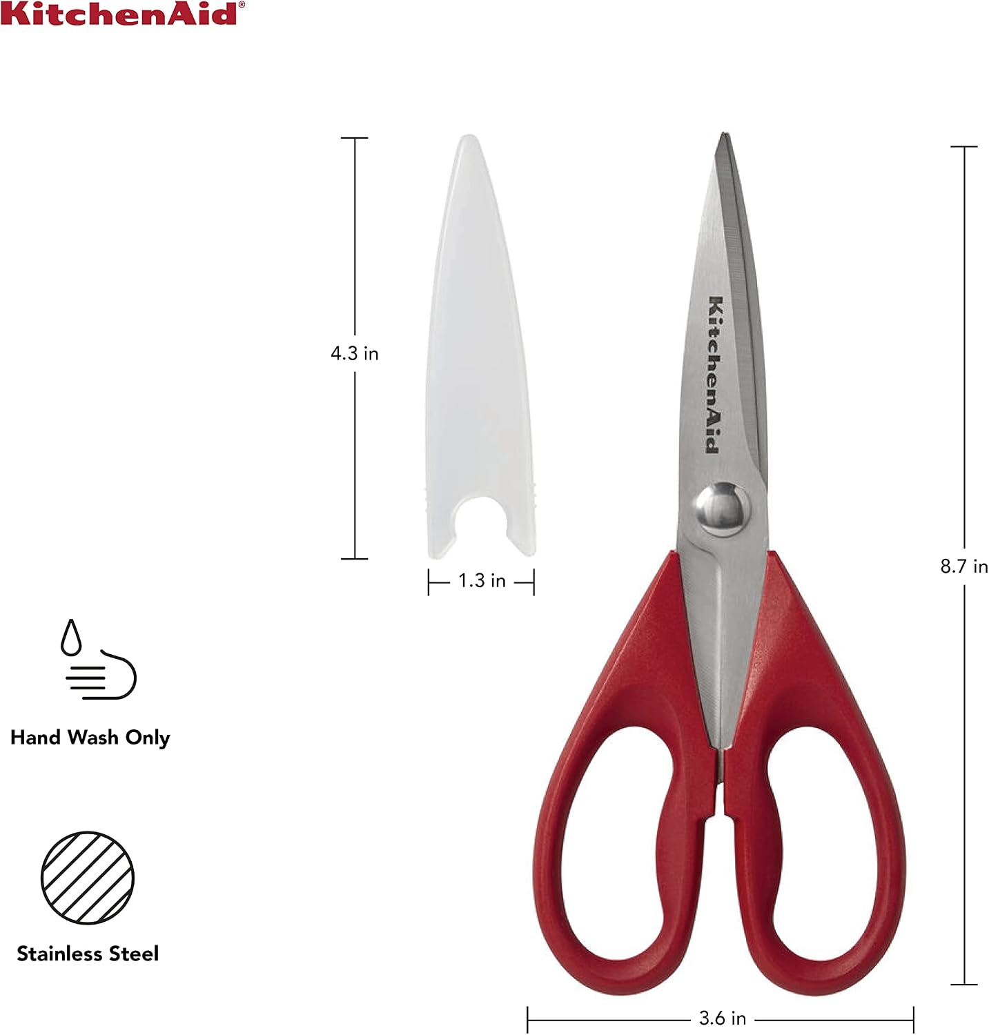KitchenAid Versatile Kitchen Shears: Durable & Comfort Grip Review - Image 2