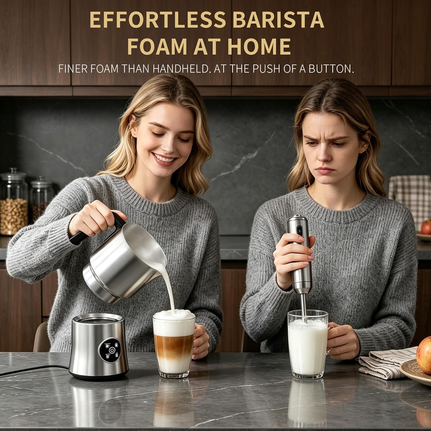 Review: 4-in-1 Automatic Hot & Cold Milk Frother & Steamer - Image 6