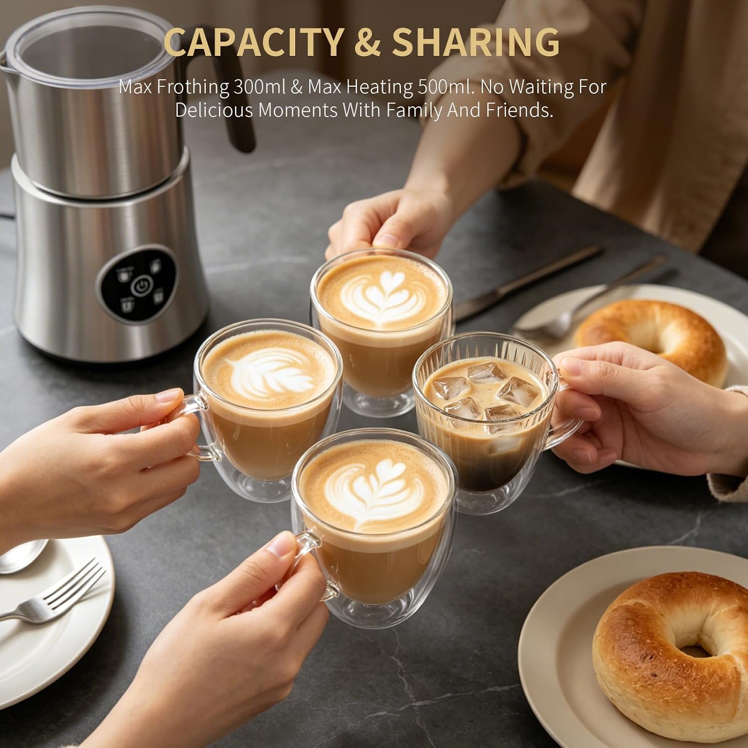 Review: 4-in-1 Automatic Hot & Cold Milk Frother & Steamer - Image 7
