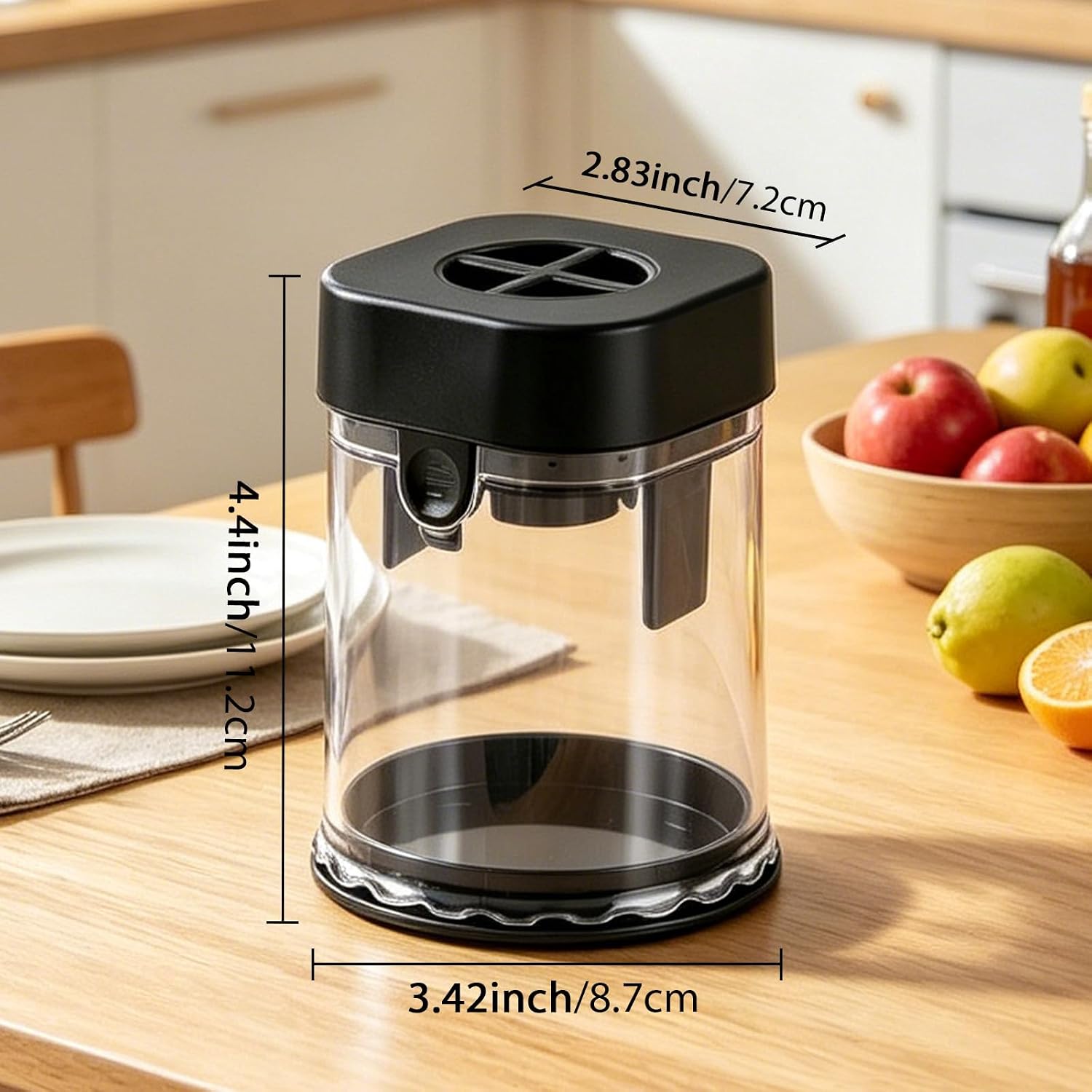 Salad Prep 2-in-1 Slicer/Dicer Cup with Lid & Blades. - Image 2