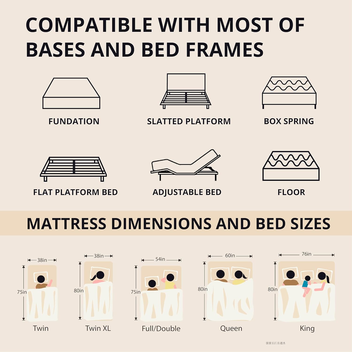 EGOHOME Queen Memory Foam Review: Medium Firm for Back Pain, Cooling, No Fiberglass - Image 6