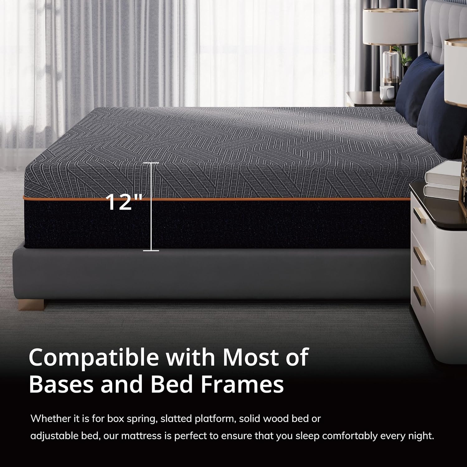 EGOHOME Queen Memory Foam Review: Medium Firm for Back Pain, Cooling, No Fiberglass - Image 8