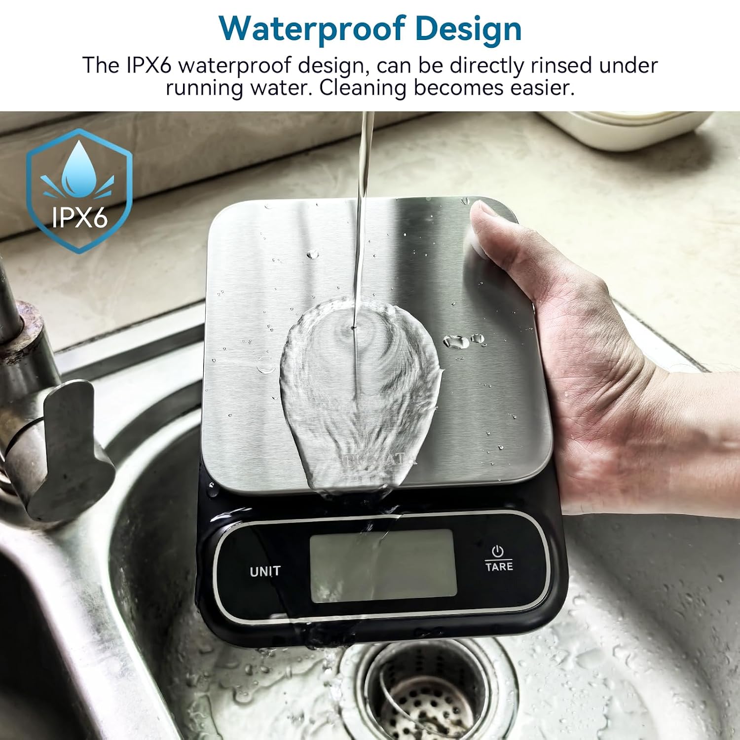 BOMATA 0.1g/5kg Waterproof Digital Kitchen Scale Review - Image 3