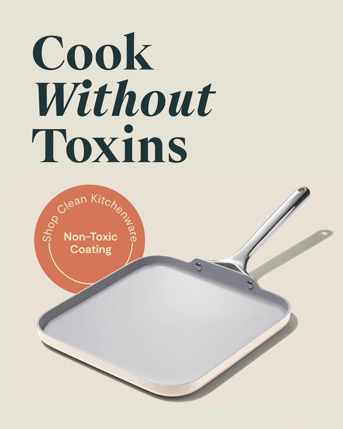 Caraway 11" Non-Stick Ceramic Griddle Review: Safe, Oven/Stovetop Ready! - Image 2