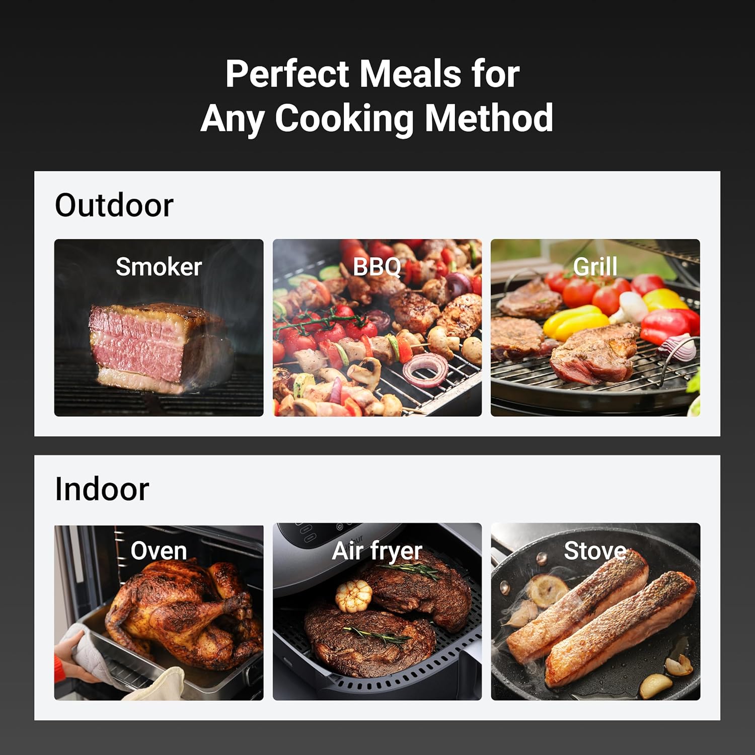 ThermoMaven Smart WiFi Meat Thermometer: Enhanced Signal, Pro Accuracy for BBQ & Oven. - Image 8