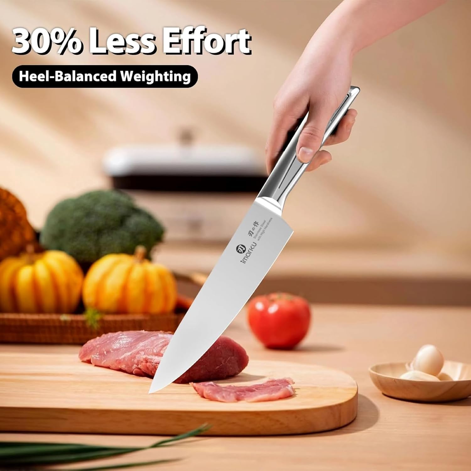 Review: imarku Japanese High-Carbon Drawer Knife Set. Compact & safe. - Image 3