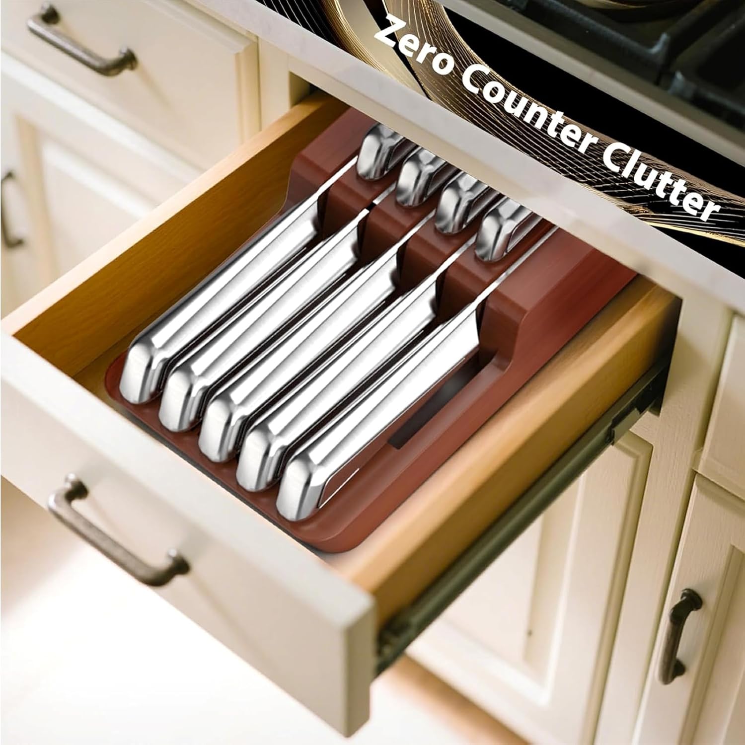 Review: imarku Japanese High-Carbon Drawer Knife Set. Compact & safe. - Image 4