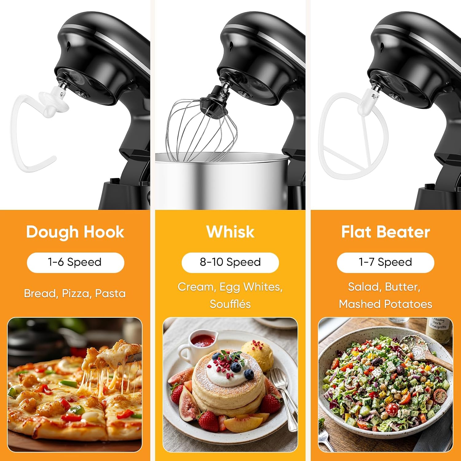 NEWBULIG 4.2QT 10-Speed Stand Mixer Review for Baking & Cooking. - Image 3