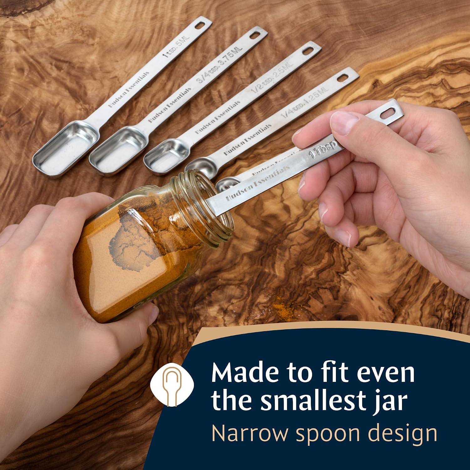 Hudson Essentials 15-Pc Stainless Measuring Cups/Spoons Review - Image 4