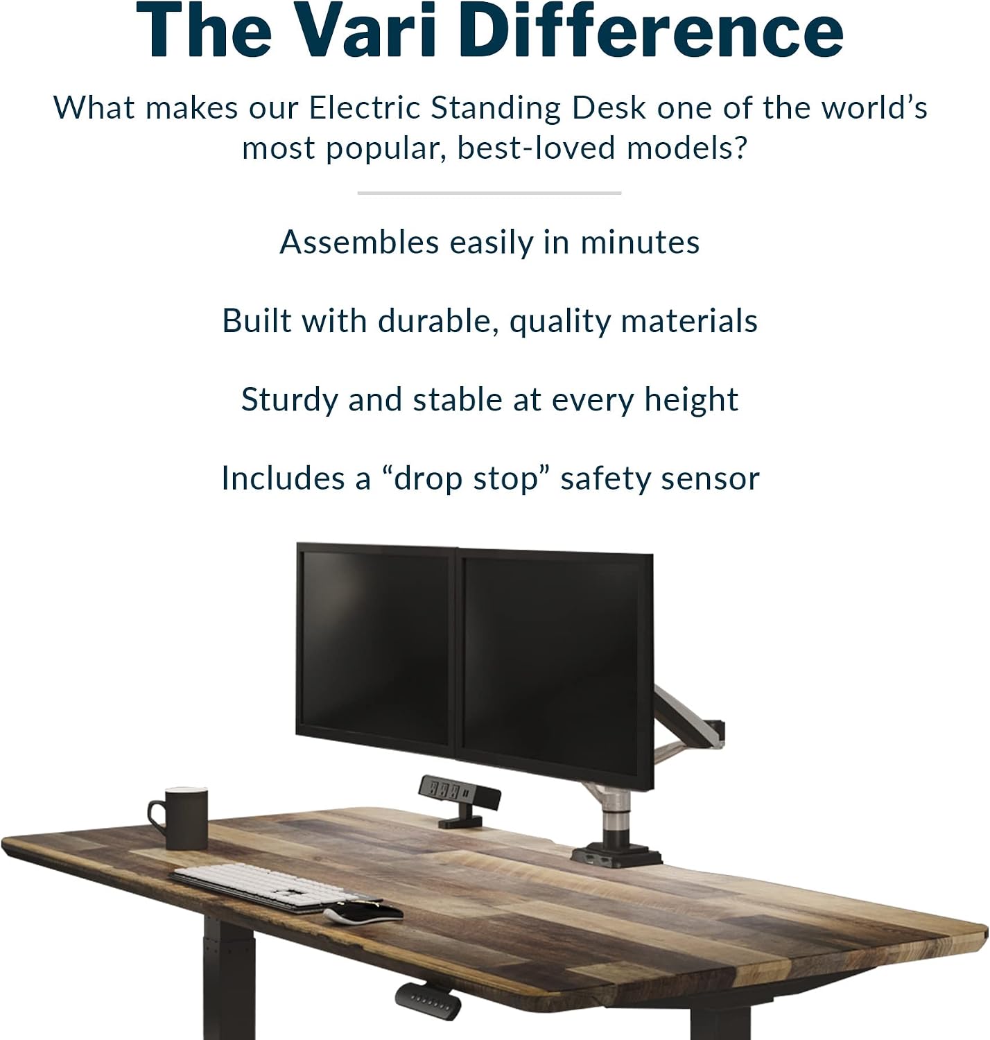 Review: Vari 72x30 Adjustable Eco-Wood/Slate Desk - Image 3