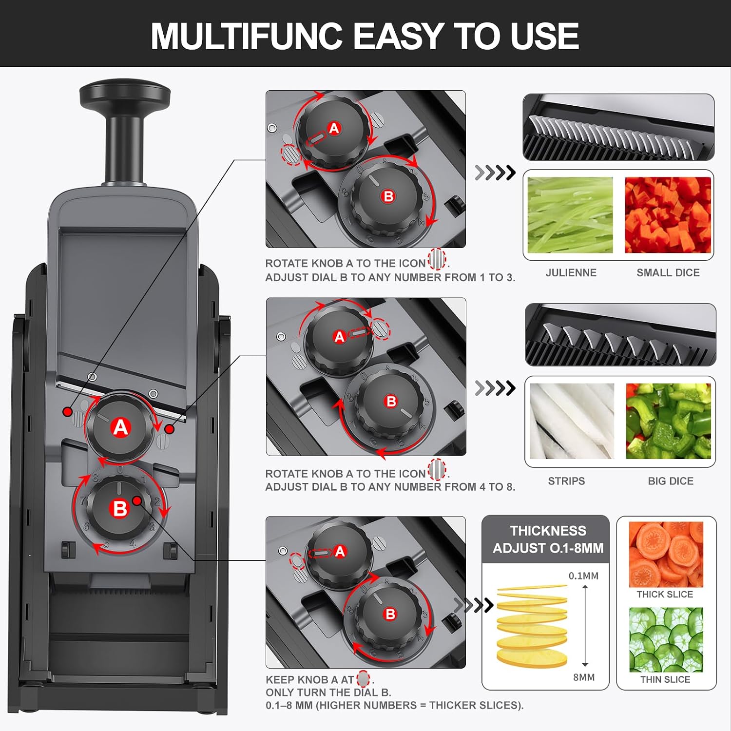 <p><strong>SupMaKin 8-in-1 Mandoline Review: Safe Veg Chopper with Drain Basket</strong></p> - Image 4