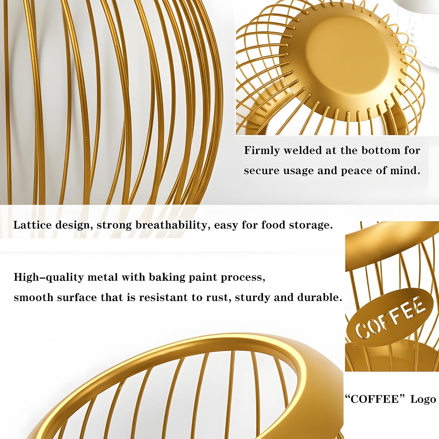 Review: Large Gold Metal Multi-Pod Counter Organizer - Image 5