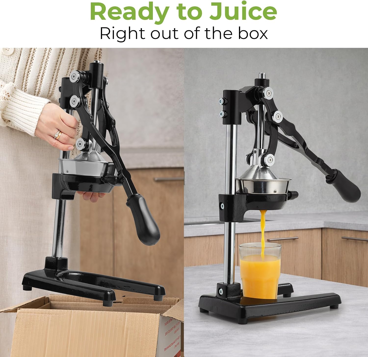 Review: Zulay Tall Cast Iron Manual Citrus Juicer - Heavy Duty & Easy Clean. - Image 3