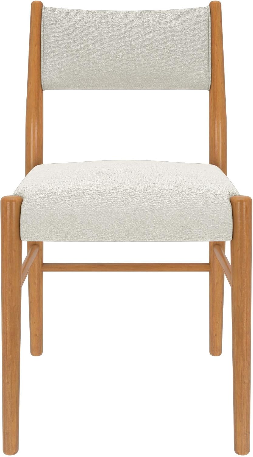 Pecan/Ivory Plank+Beam Brio 4-Chair Review: Easy Setup for Solid Wood Dining - Image 6