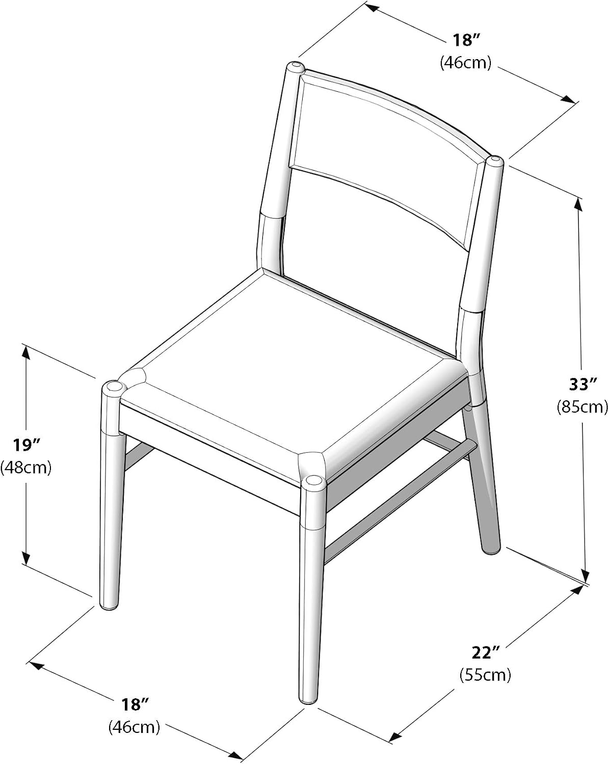 Pecan/Ivory Plank+Beam Brio 4-Chair Review: Easy Setup for Solid Wood Dining - Image 8