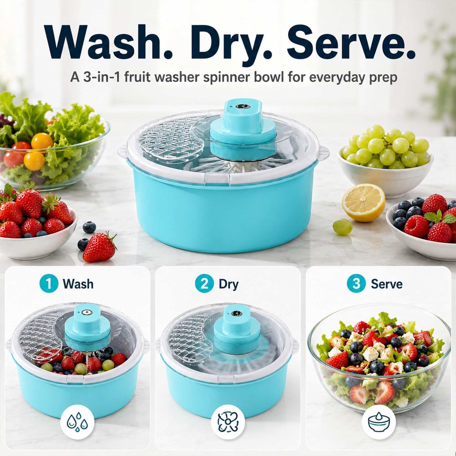 <p><strong>Electric Cordless Salad Spinner Review</strong></p> - Image 4