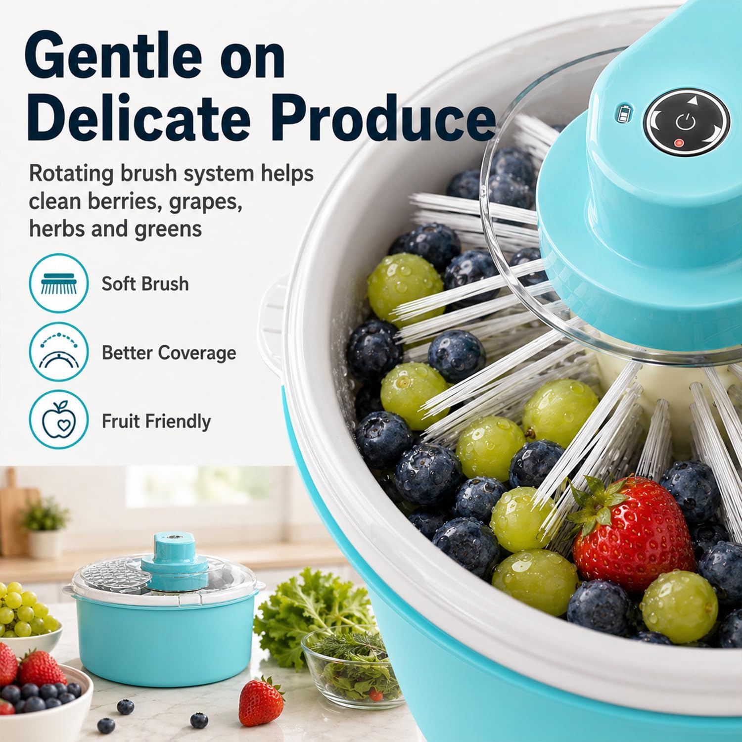 <p><strong>Electric Cordless Salad Spinner Review</strong></p> - Image 5