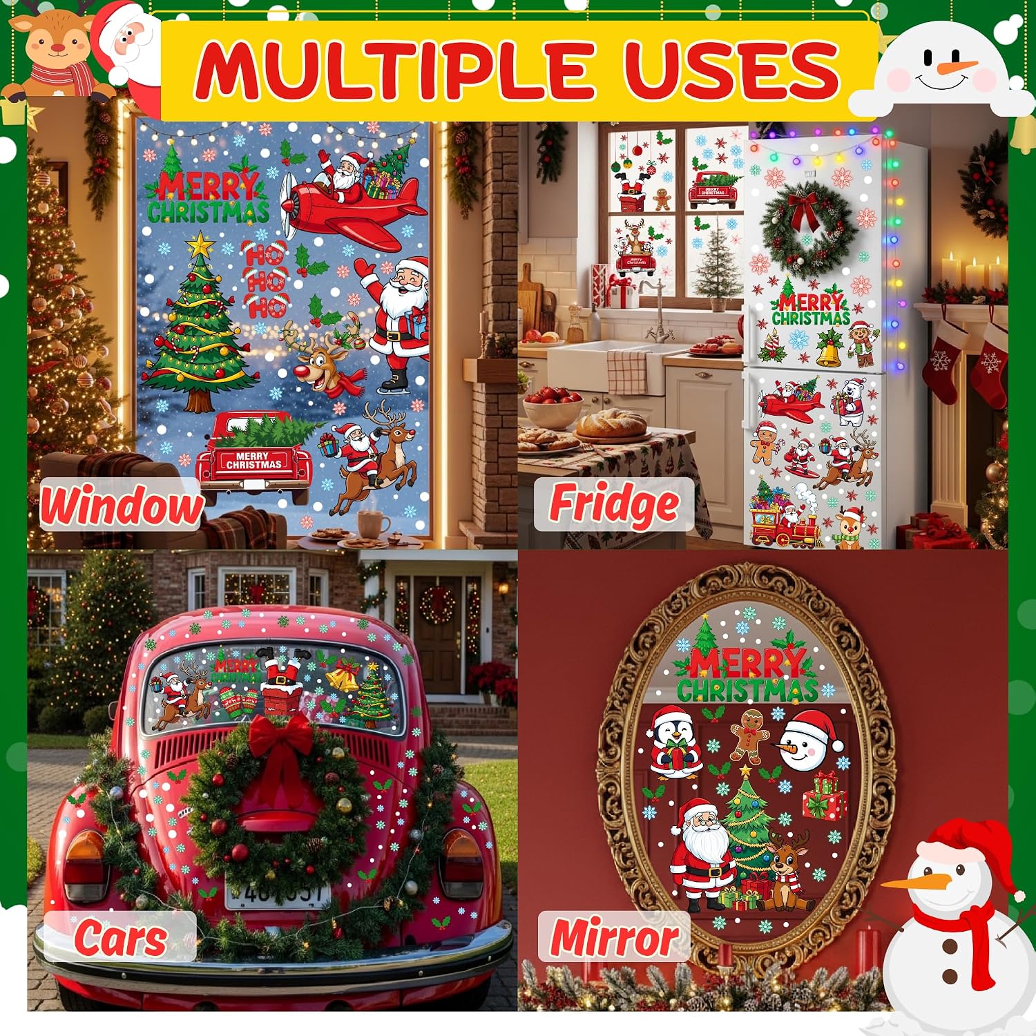 Christmas Window Clings Review: Festive Decals & Glass Decor - Image 3
