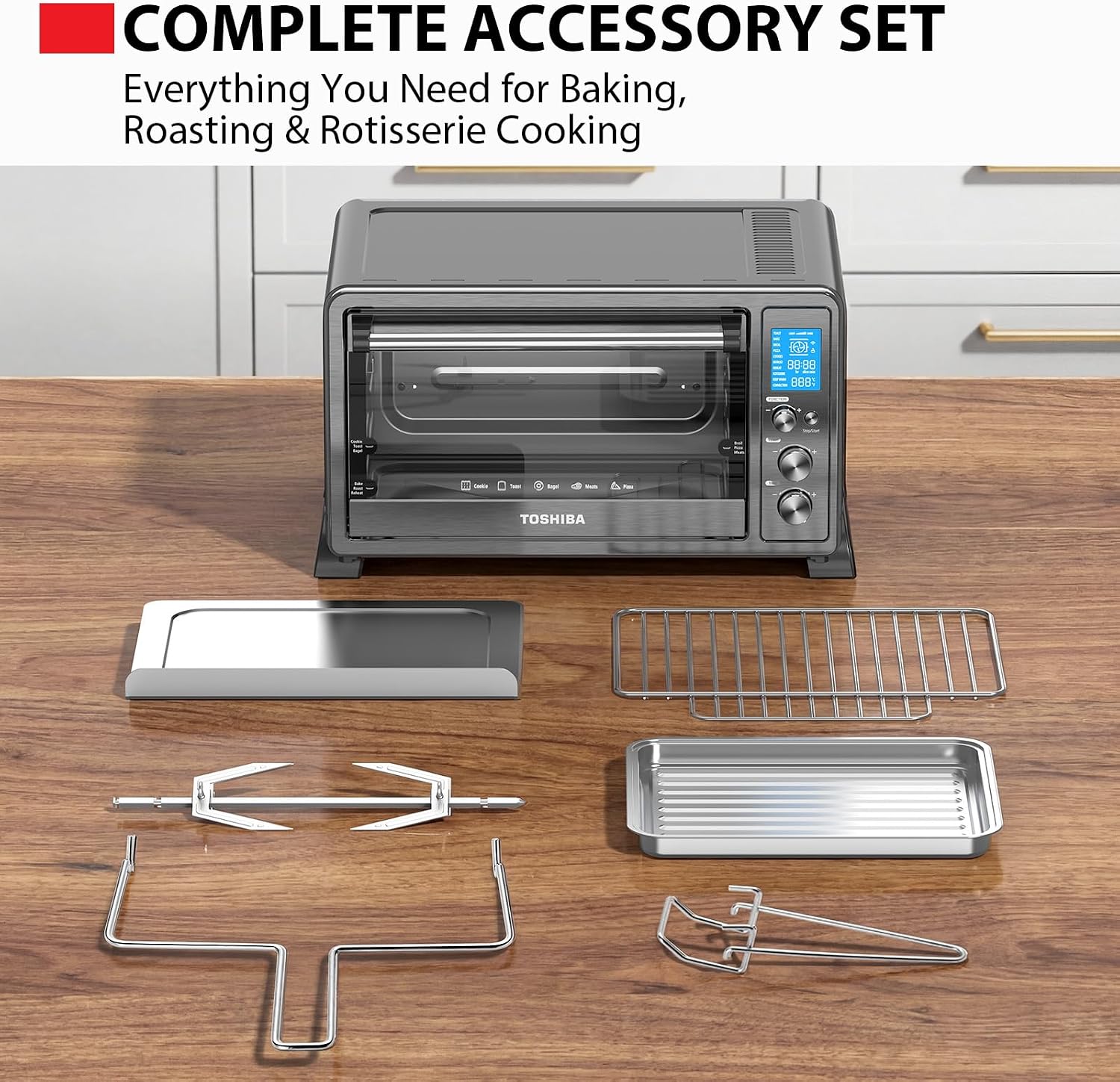 Toshiba 6-Slice 10-in-1 Convection Toaster Oven Review - Image 5