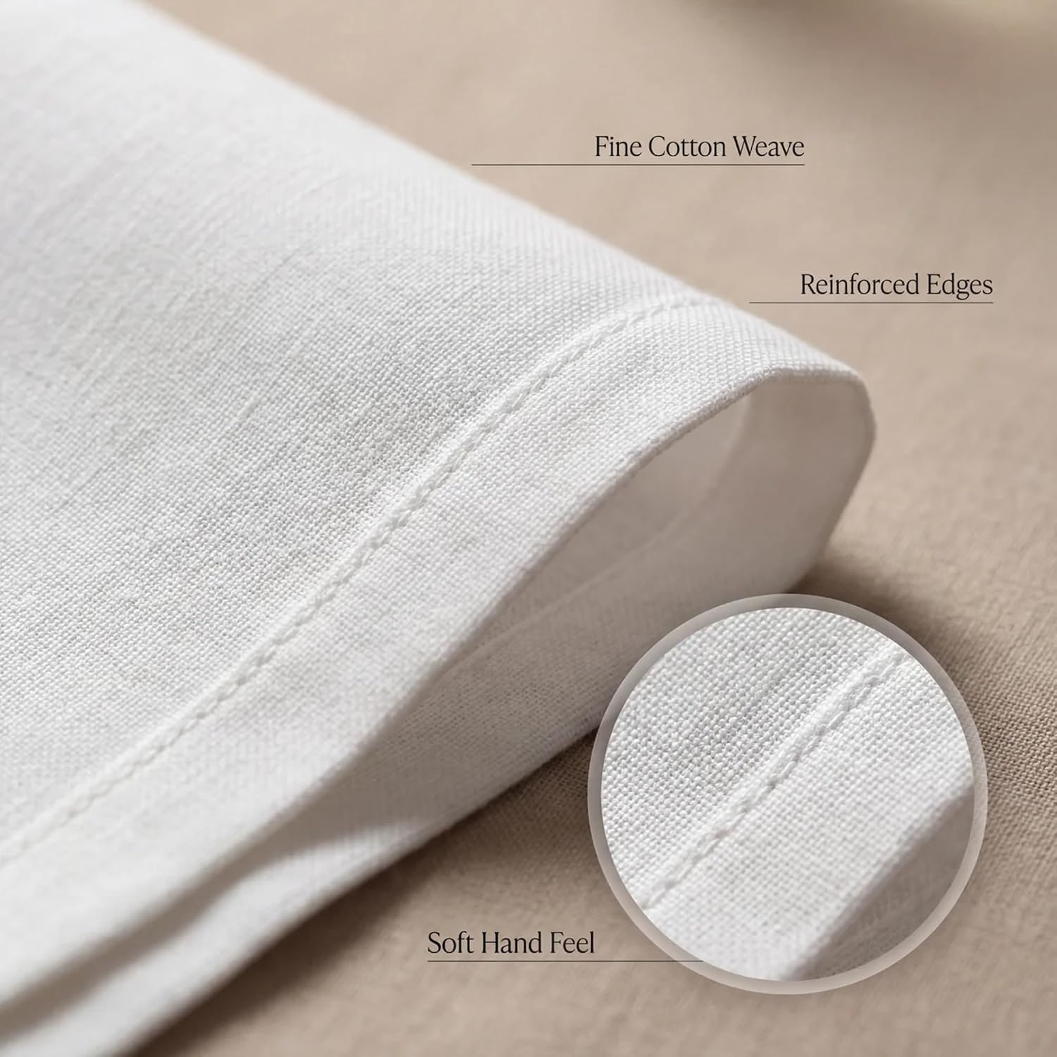 Urban Villa White Cotton Napkins (20x20, 12-Pack) Thanksgiving Review - Image 4