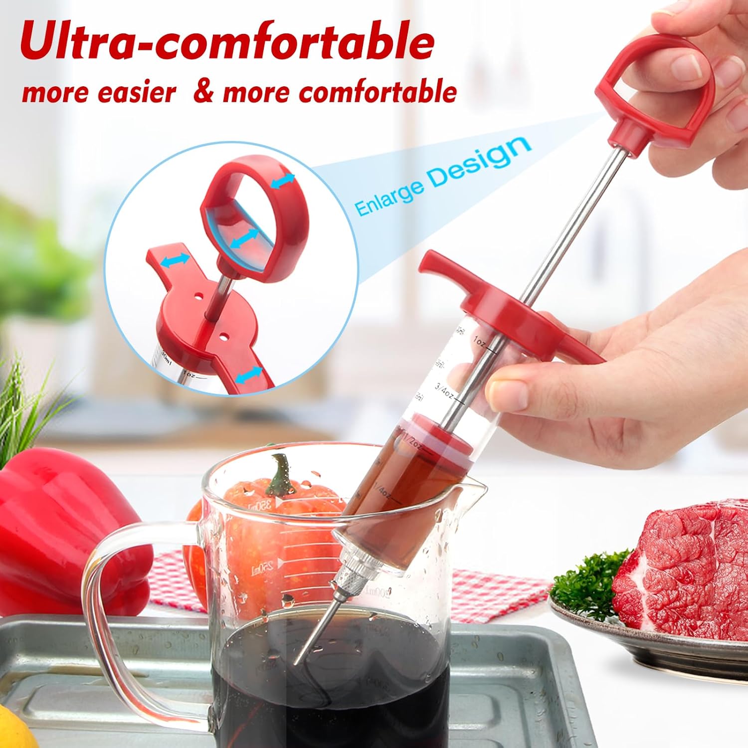 BBQ Meat Injector Kit Review for Turkey & Grill - Image 4