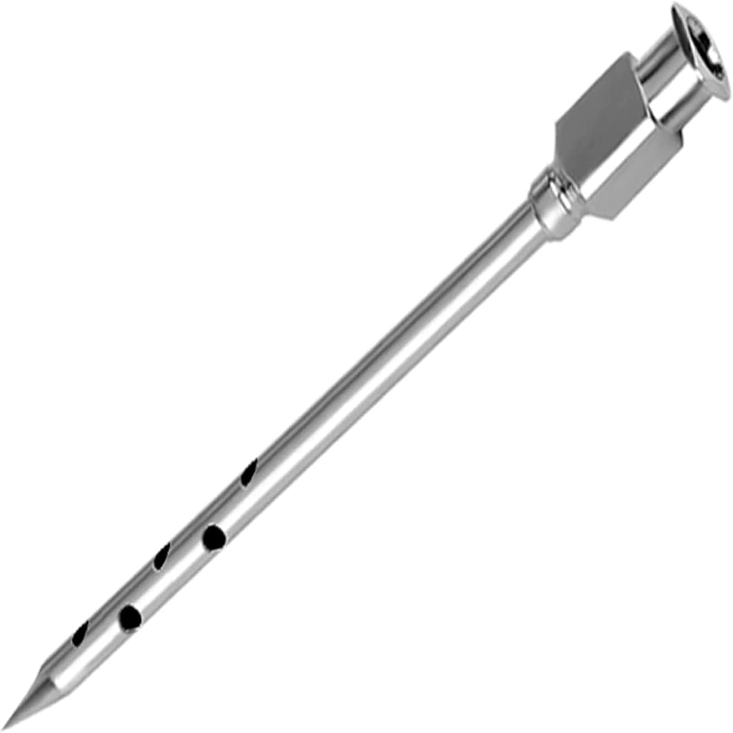 Red 1oz Meat Injector Kit: 3 Needles, Brush. Easy to Use/Clean for BBQ Marinades. - Image 9