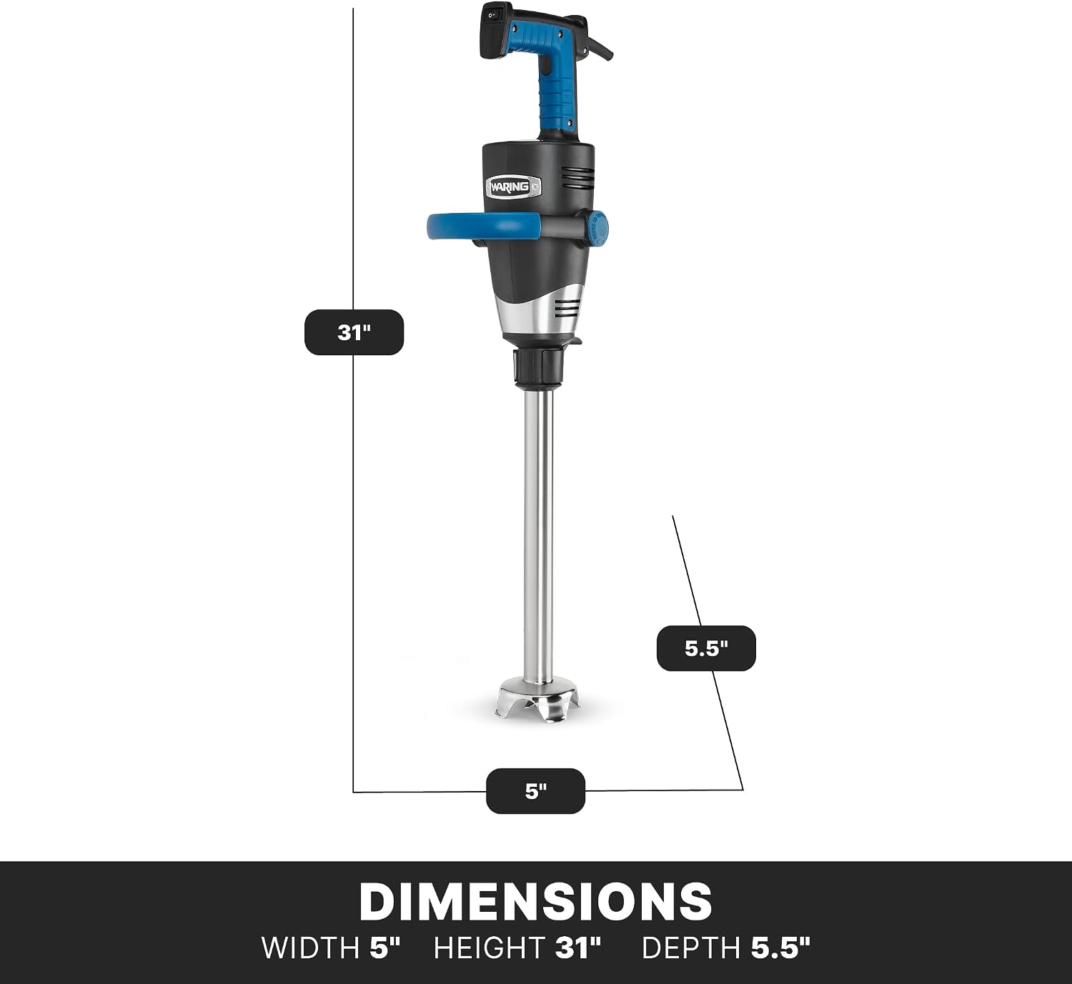 Waring EvolutionX Immersion Blender Review: Powerful 1.5HP, 25-Gal Capacity - Image 3