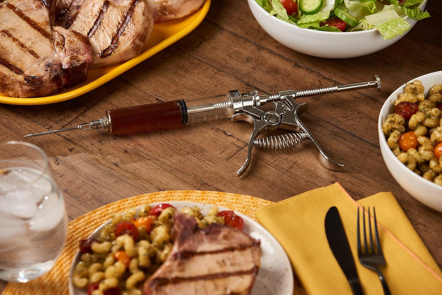 Pro Auto BBQ Marinade Injector: 2oz, 4 Needles, Case. Turkey Review. - Image 4