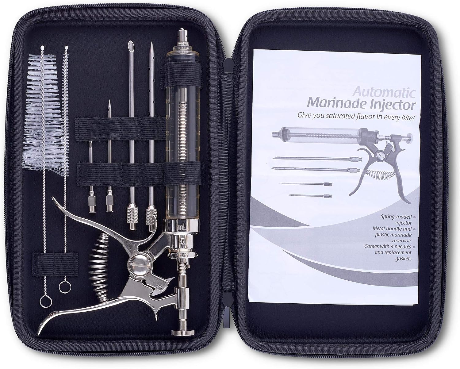 Pro Auto BBQ Marinade Injector: 2oz, 4 Needles, Case. Turkey Review. - Image 5