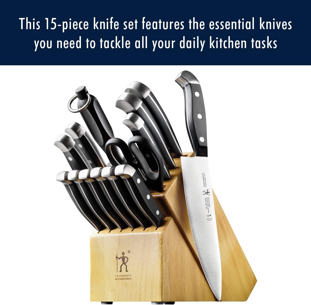 Henckels Statement 15-Pc Knife Block Review: Sharp German Steel for Everyday. - Image 3