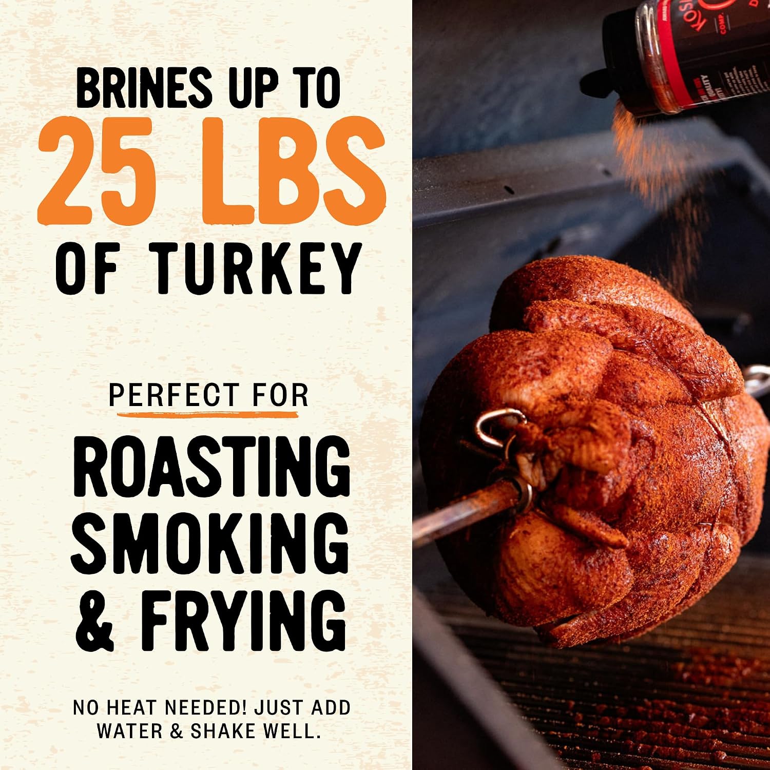Kosmos Q Complete Turkey Brine Kit: Brine, Rub, Glaze for Smoked & Roasted Turkey - Image 6