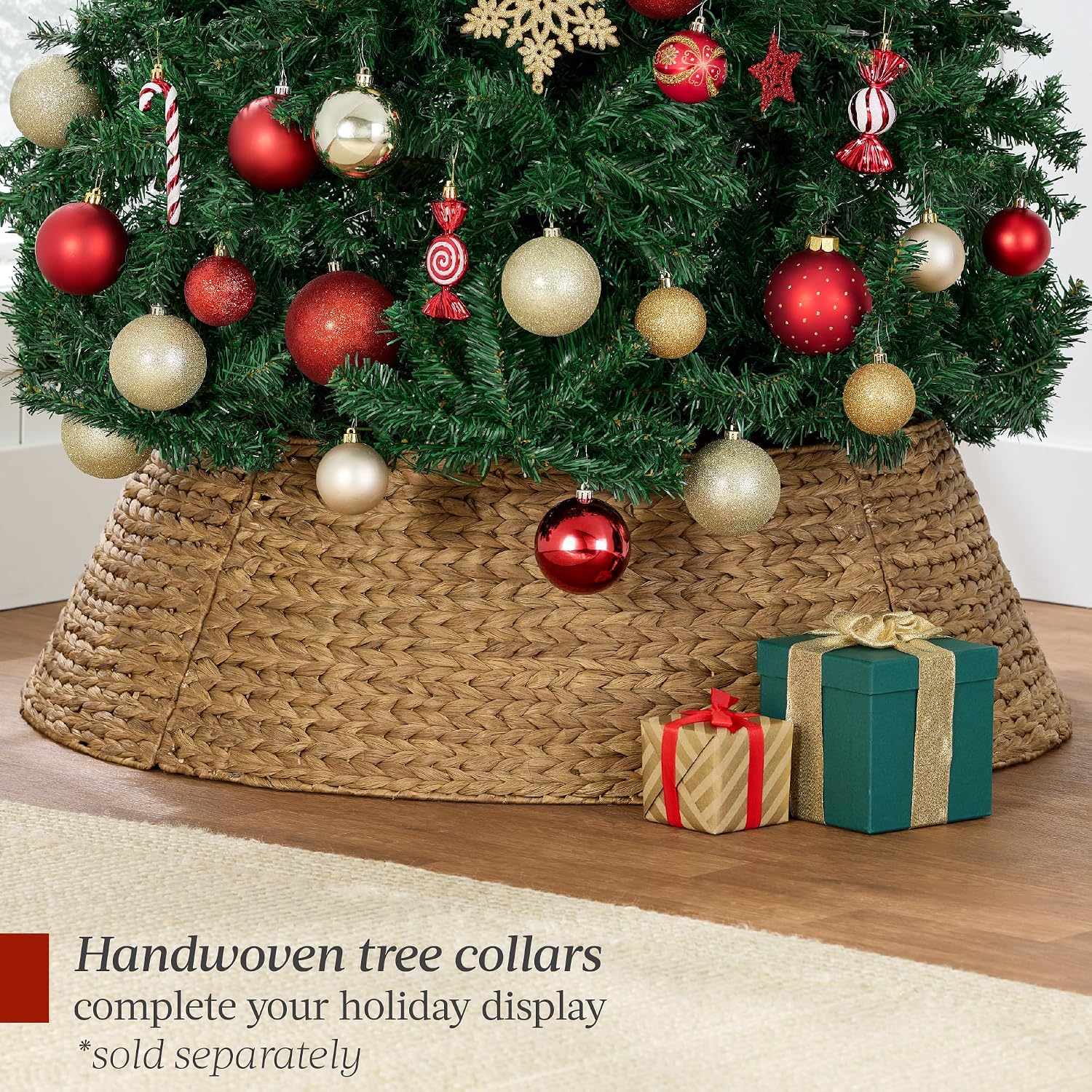 Best Choice 6ft Unlit Hinged Artificial Tree: Realistic, Easy Setup. - Image 2
